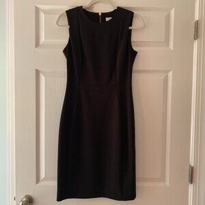 Calvin Klein Sleeveless Dress, size 4, black